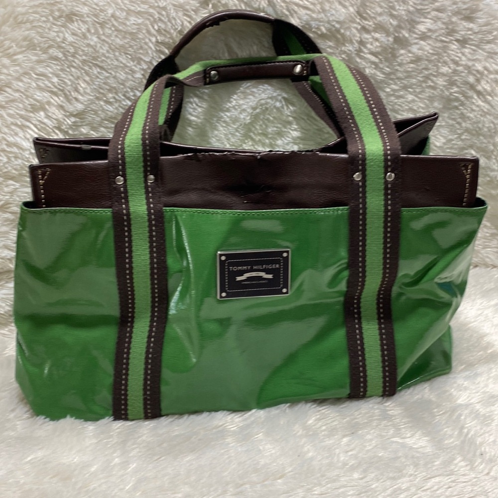 Vintage Tommy Hilfiger Green Bag